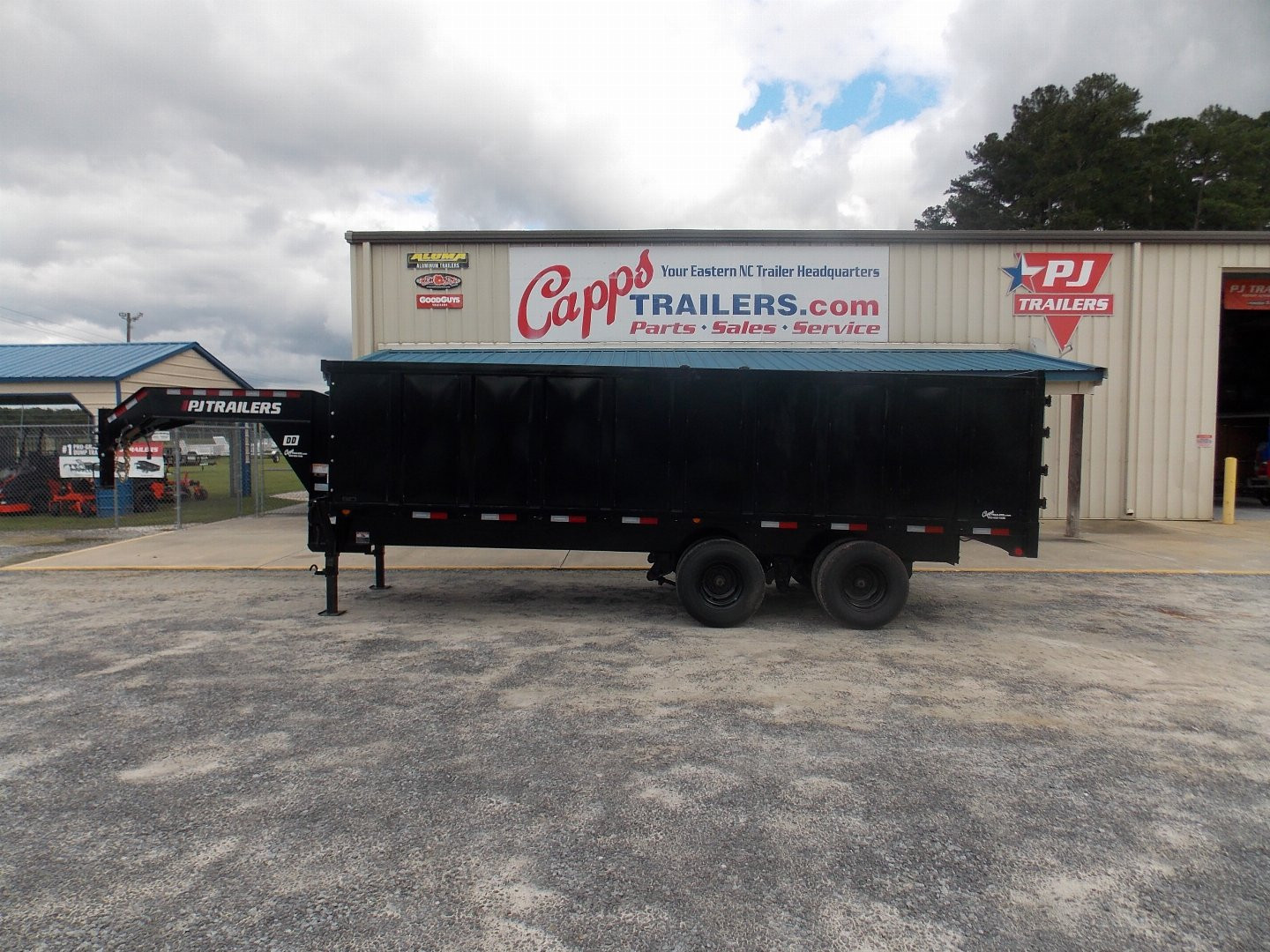 New 2023 PJ Trailers PJ DDS20A2BSBK Dump Trailer