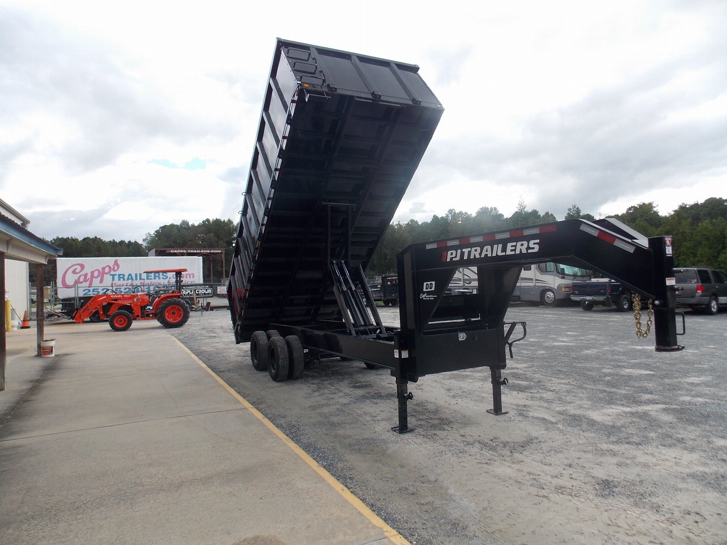 New 2023 PJ Trailers PJ DDS20A2BSBK Dump Trailer