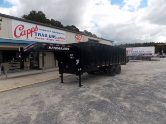 New 2023 PJ Trailers PJ DDS20A2BSBK Dump Trailer