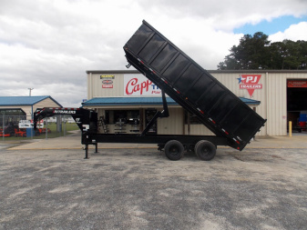 New 2023 PJ Trailers PJ DDS20A2BSBK Dump Trailer