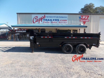 New 2023 PJ Trailers PJ DER16S2BTSK-JA06 Dump Trailer