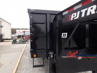 New 2023 PJ Trailers PJ DDR20C2BSBK5CP-JA06 Dump Trailer