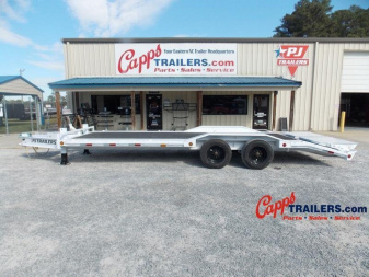 New 2022 PJ TRAILERS PJ H7P24S2BT53-DR04-JA06-LT05-TB04-BWPF Equipment Trailer