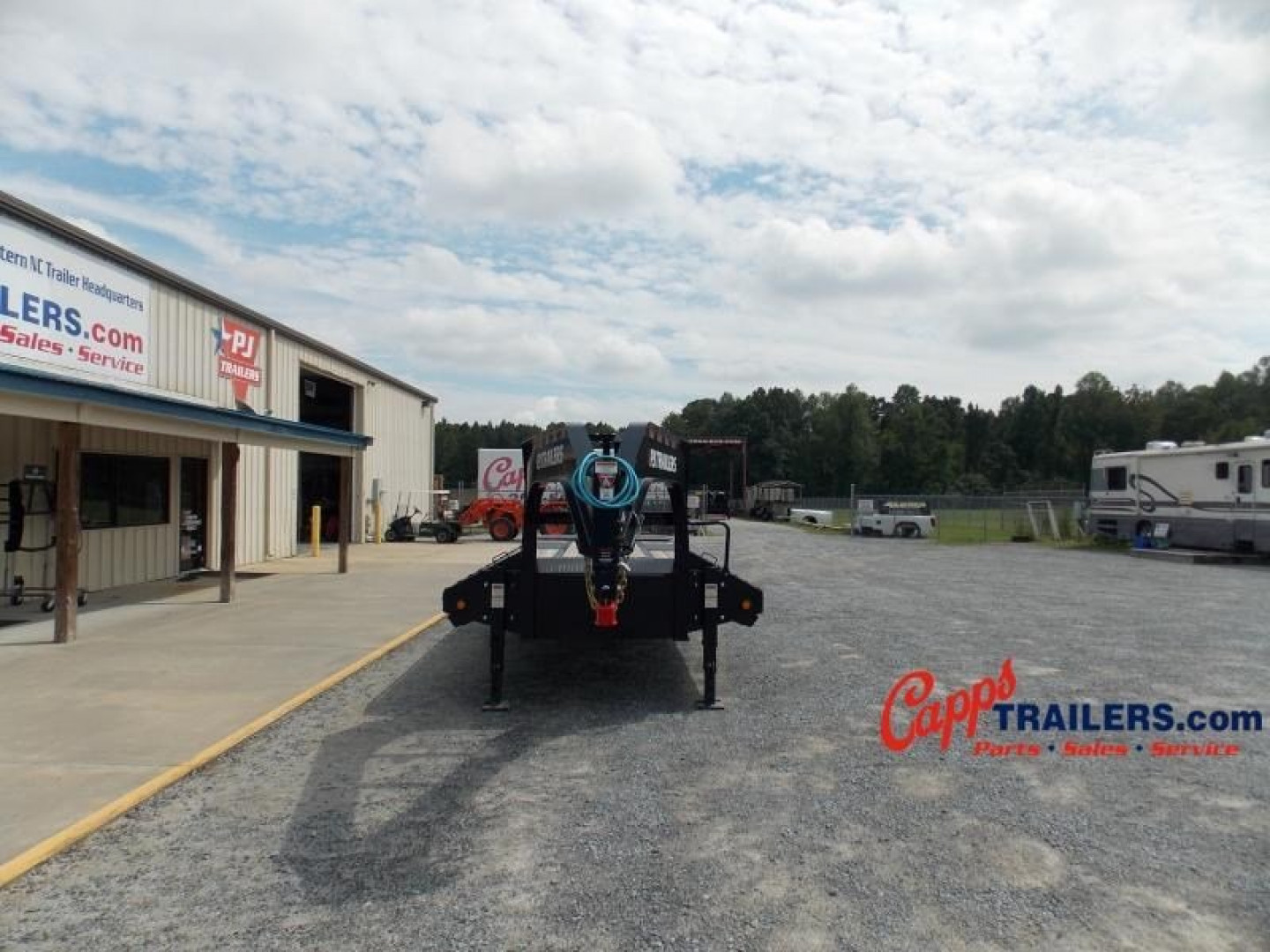 New 2023 PJ TRAILERS PJ LDQ32A2BSWK DECKOVER TRAILER