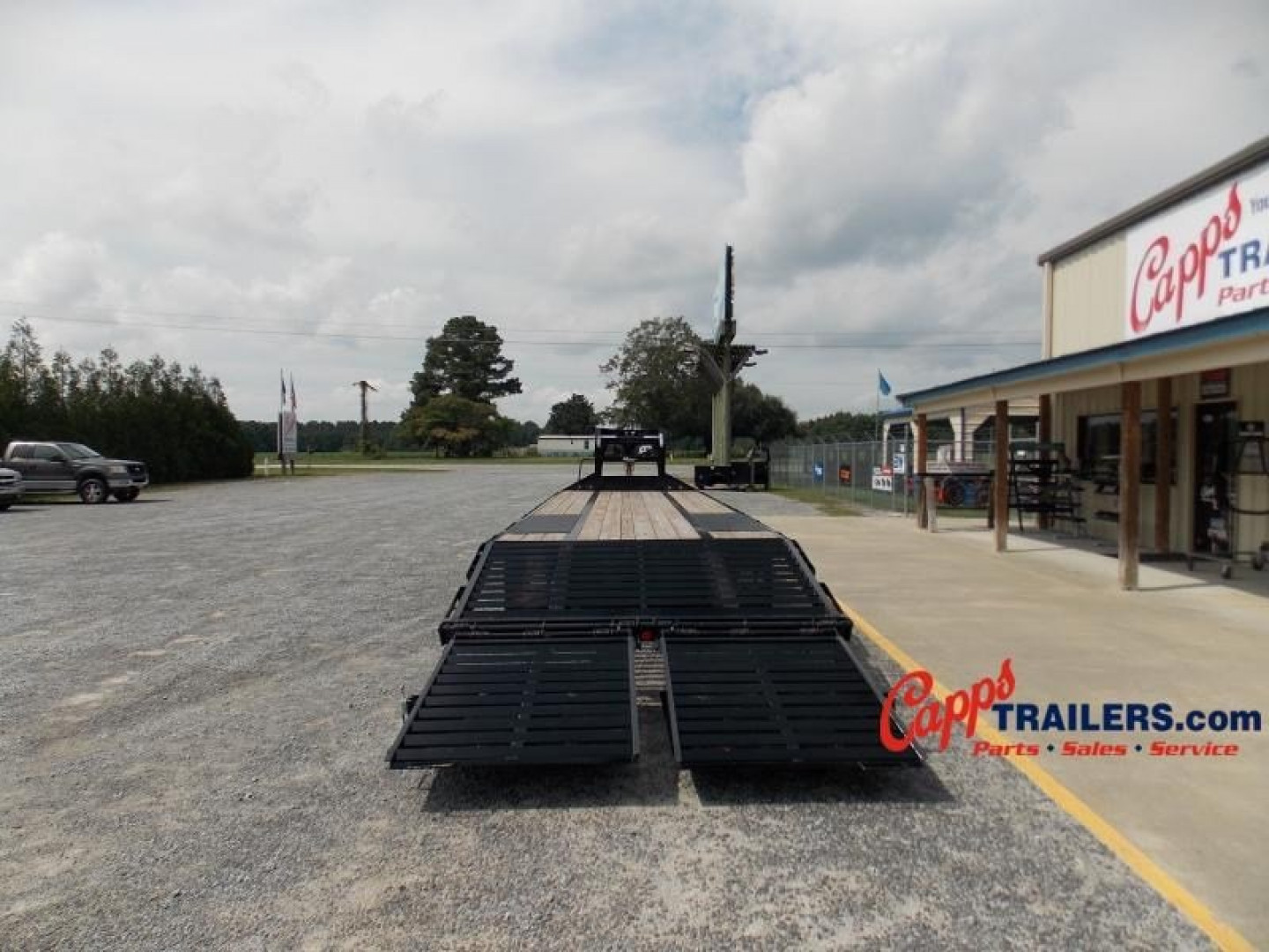 New 2023 PJ TRAILERS PJ LDQ32A2BSWK DECKOVER TRAILER