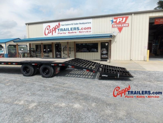 New 2023 PJ TRAILERS PJ LDQ32A2BSWK DECKOVER TRAILER