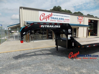 New 2023 PJ TRAILERS PJ LDQ32A2BSWK DECKOVER TRAILER