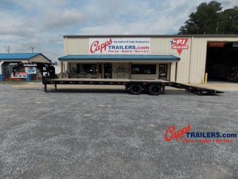 New 2023 PJ TRAILERS PJ LDQ32A2BSWK DECKOVER TRAILER
