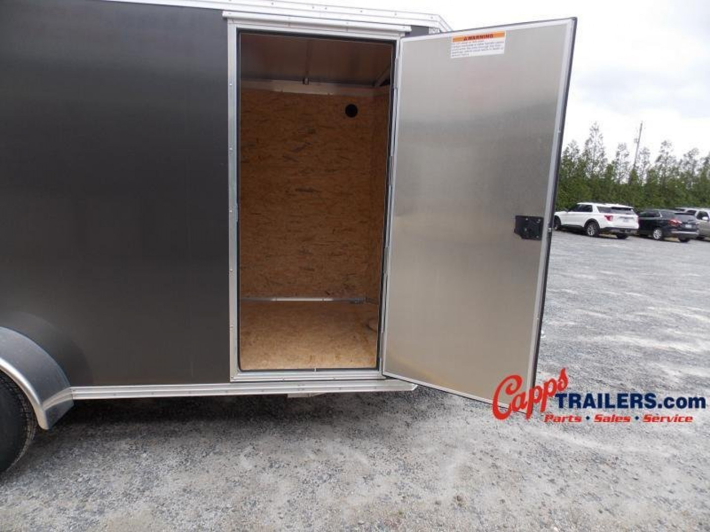 New 2023 EZ Hauler ALC EZEC6X12SA-IF CHARCOAL Cargo / Enclosed Trailer