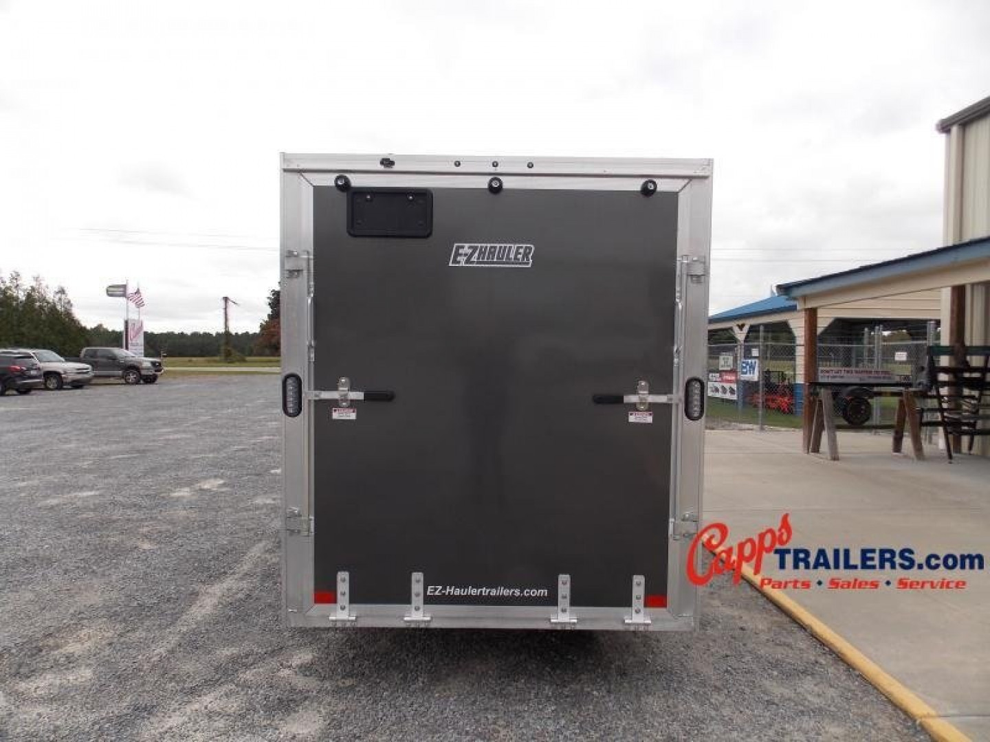 New 2023 EZ Hauler ALC EZEC6X12SA-IF CHARCOAL Cargo / Enclosed Trailer