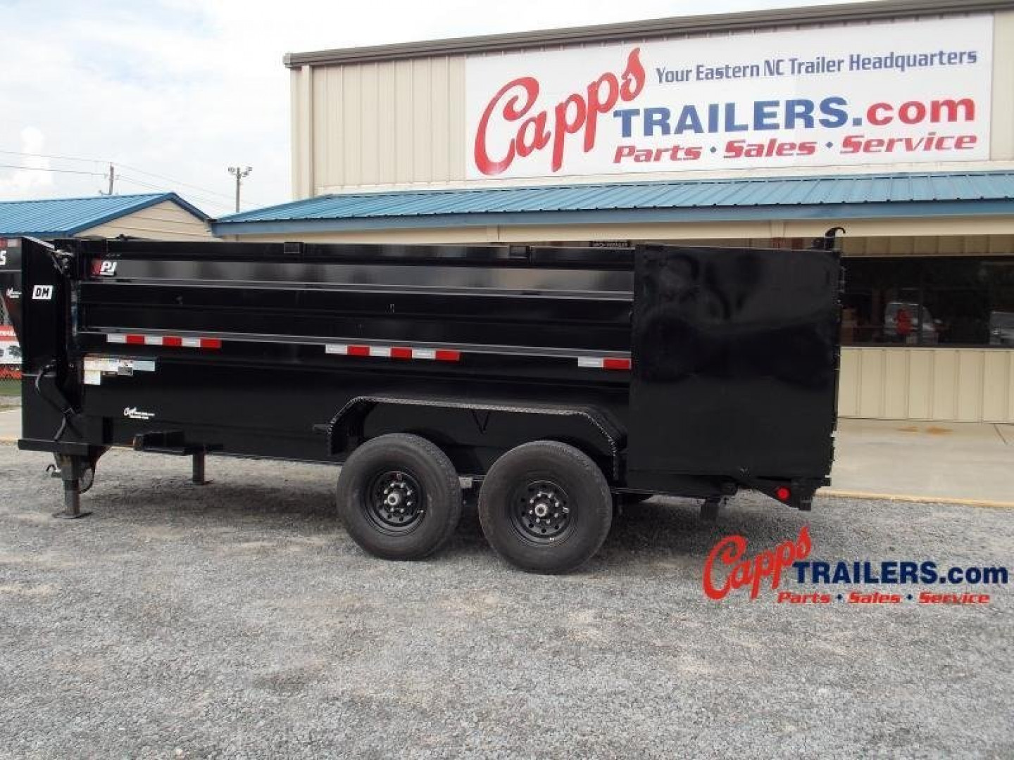 New 2023 PJ Trailers PJ DMR1672BSSK-CY06 GOOSENECK Dump Trailer