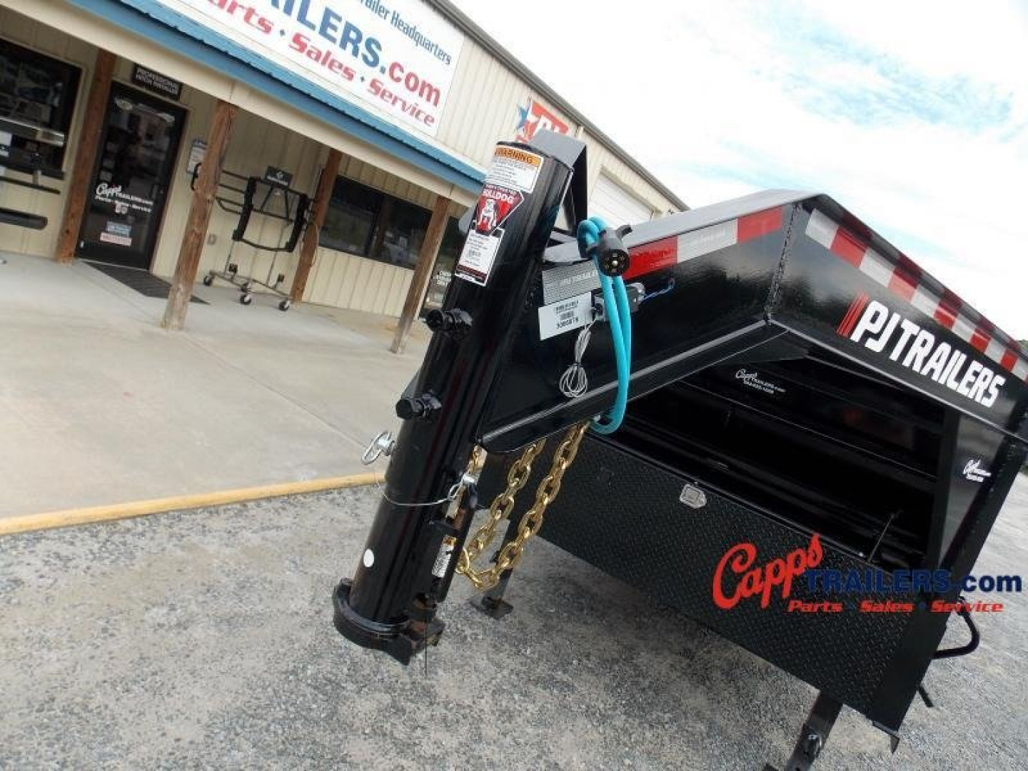 New 2023 PJ Trailers PJ DMR1672BSSK-CY06 GOOSENECK Dump Trailer