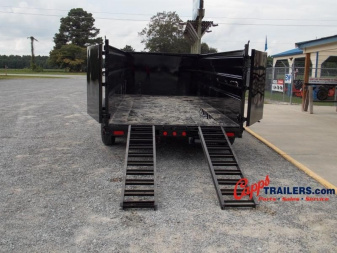 New 2023 PJ Trailers PJ DMR1672BSSK-CY06 GOOSENECK Dump Trailer