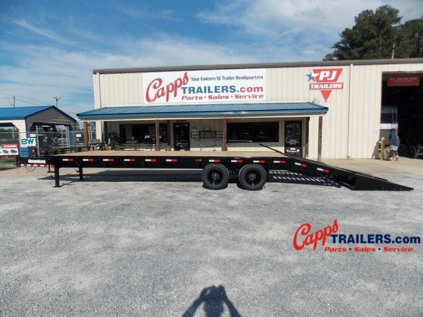 New 2023 Good Guys Trailers GG GTD28R21ESWB Deckover Trailer