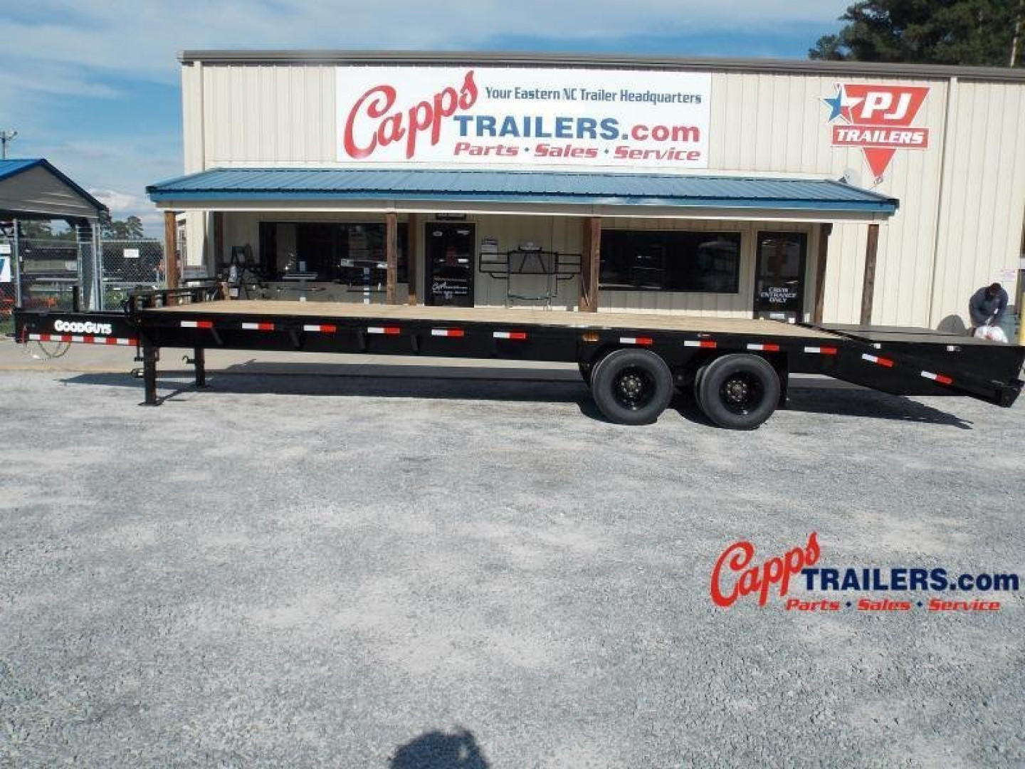 New 2023 Good Guys Trailers GG GTD28R21ESWB Deckover Trailer