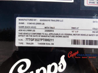 New 2023 Good Guys Trailers GG GTD35R21ESWB Deckover Trailer