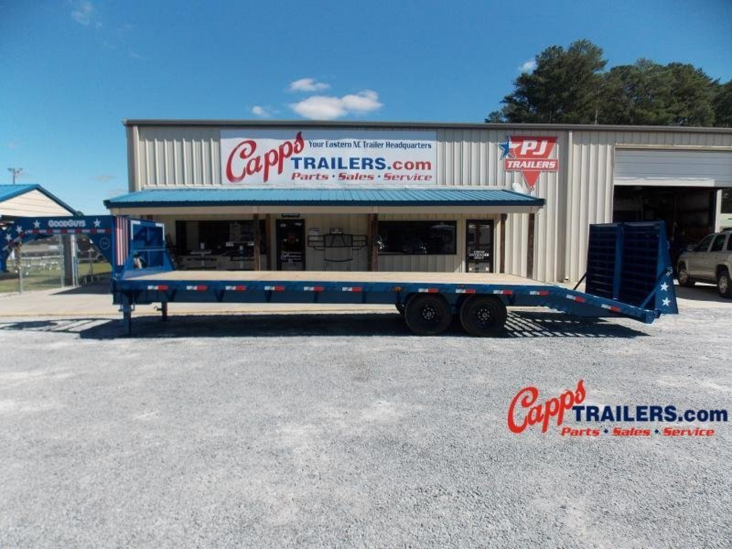 New 2023 Good Guys Trailers GG GSW28R27ESWM 1776 Deckover Trailer