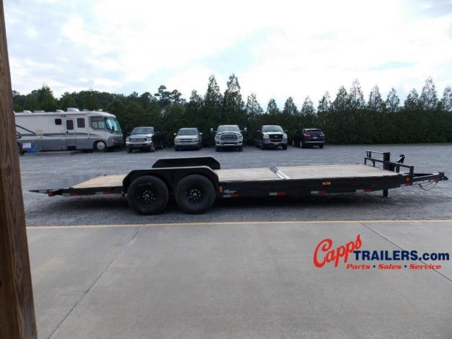 New 2024 PJ Trailers T6J2472BTTK Tilt Deck