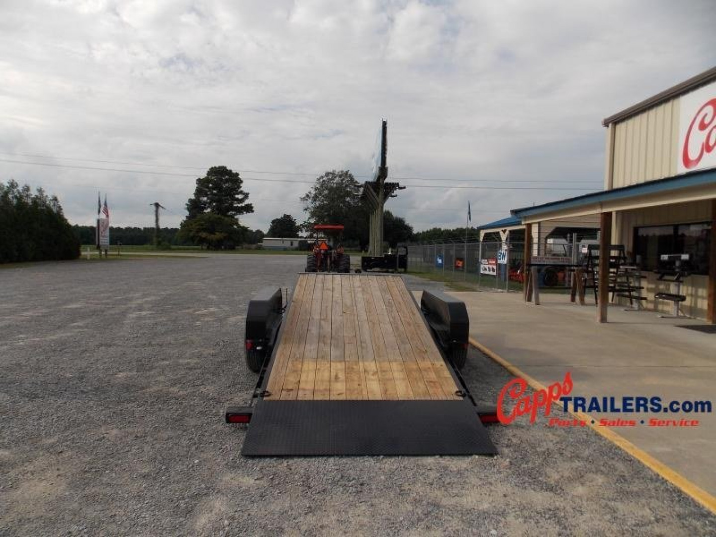 New 2024 PJ Trailers T6J2472BTTK Tilt Deck