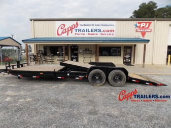 New 2024 PJ Trailers T6J2472BTTK Tilt Deck