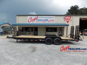 New 2024 PJ TRAILERS PJ CCP24K2BSDK-SP01-SRRR Equipment Trailer