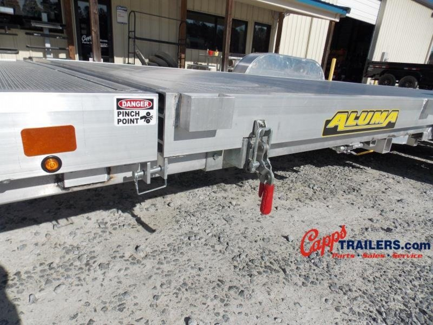 New 2024 Aluma AL 8220HTILT Car / Racing Trailer / Car Hauler / Tilt Bed