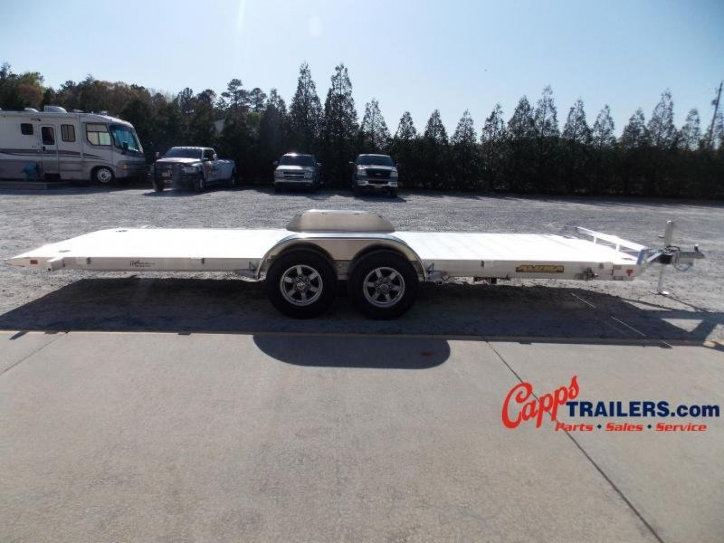 New 2024 Aluma AL 8220HTILT Car / Racing Trailer / Car Hauler / Tilt Bed