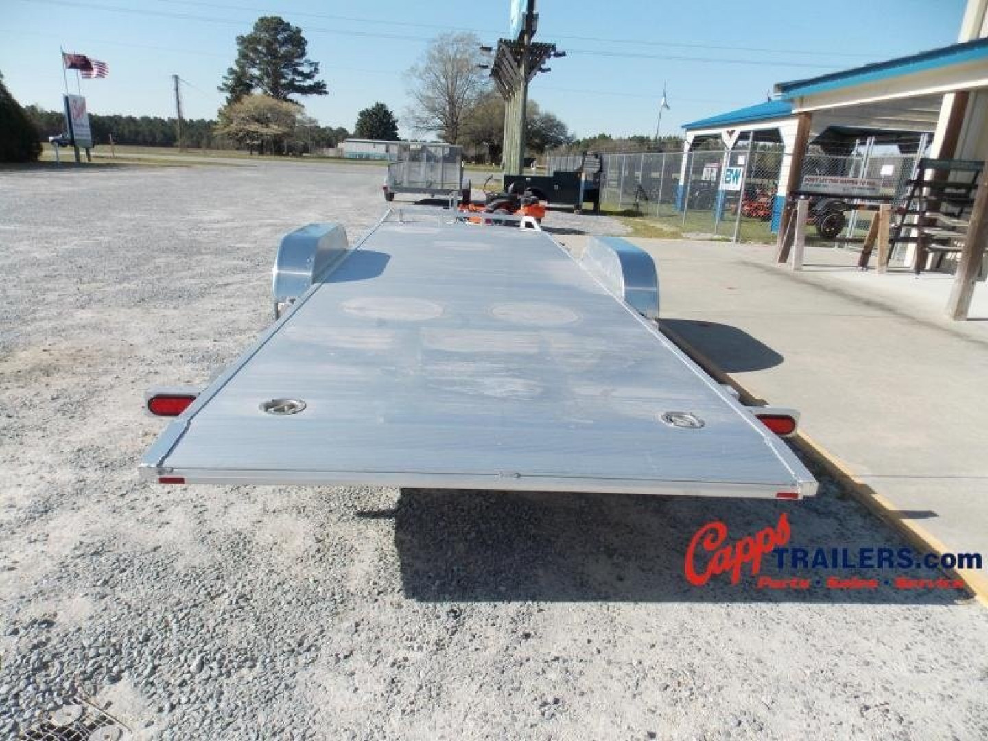 New 2024 Aluma AL 8220HTILT Car / Racing Trailer / Car Hauler / Tilt Bed