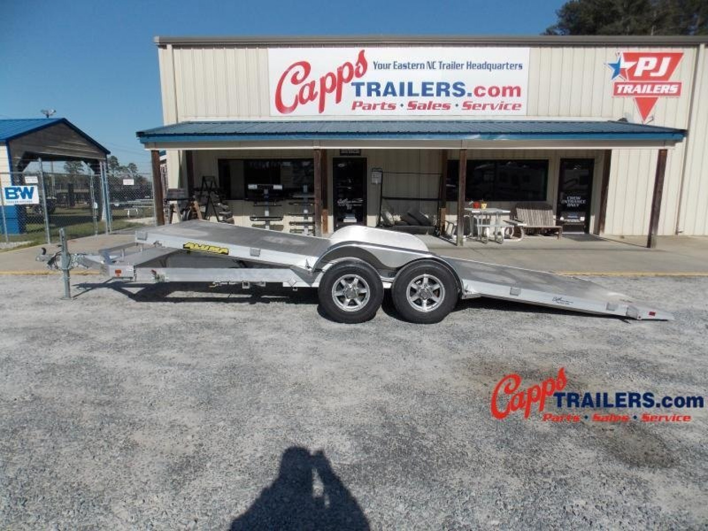 New 2024 Aluma AL 8220HTILT Car / Racing Trailer / Car Hauler / Tilt Bed