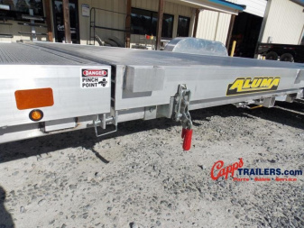 New 2024 Aluma AL 8220HTILT Car / Racing Trailer / Car Hauler / Tilt Bed