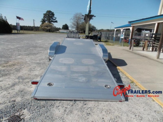 New 2024 Aluma AL 8220HTILT Car / Racing Trailer / Car Hauler / Tilt Bed