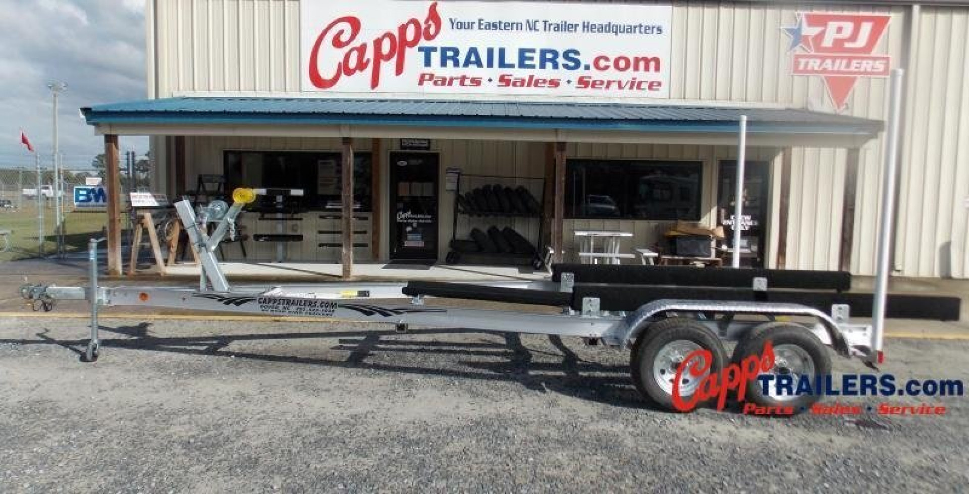 New 2025 ROAD KING RKAV 18-20T 3000 LB NET Boat Trailer