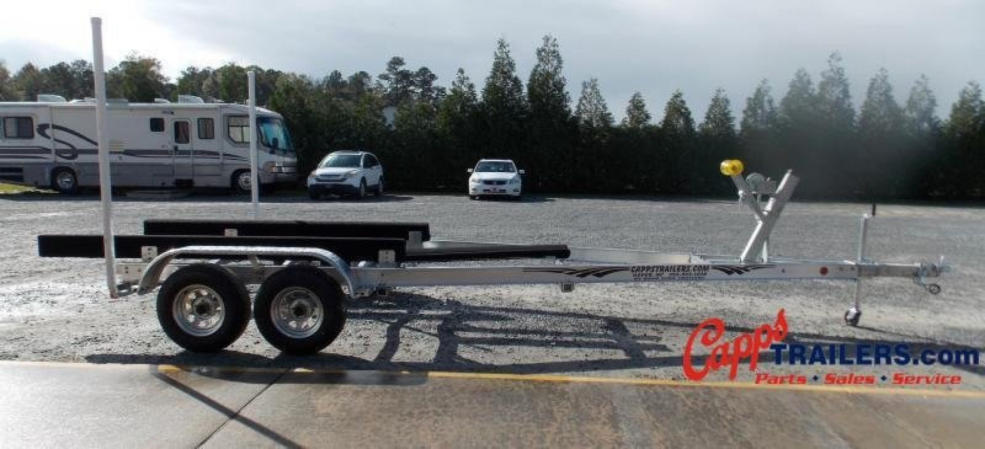New 2025 ROAD KING RKAV 18-20T 3000 LB NET Boat Trailer