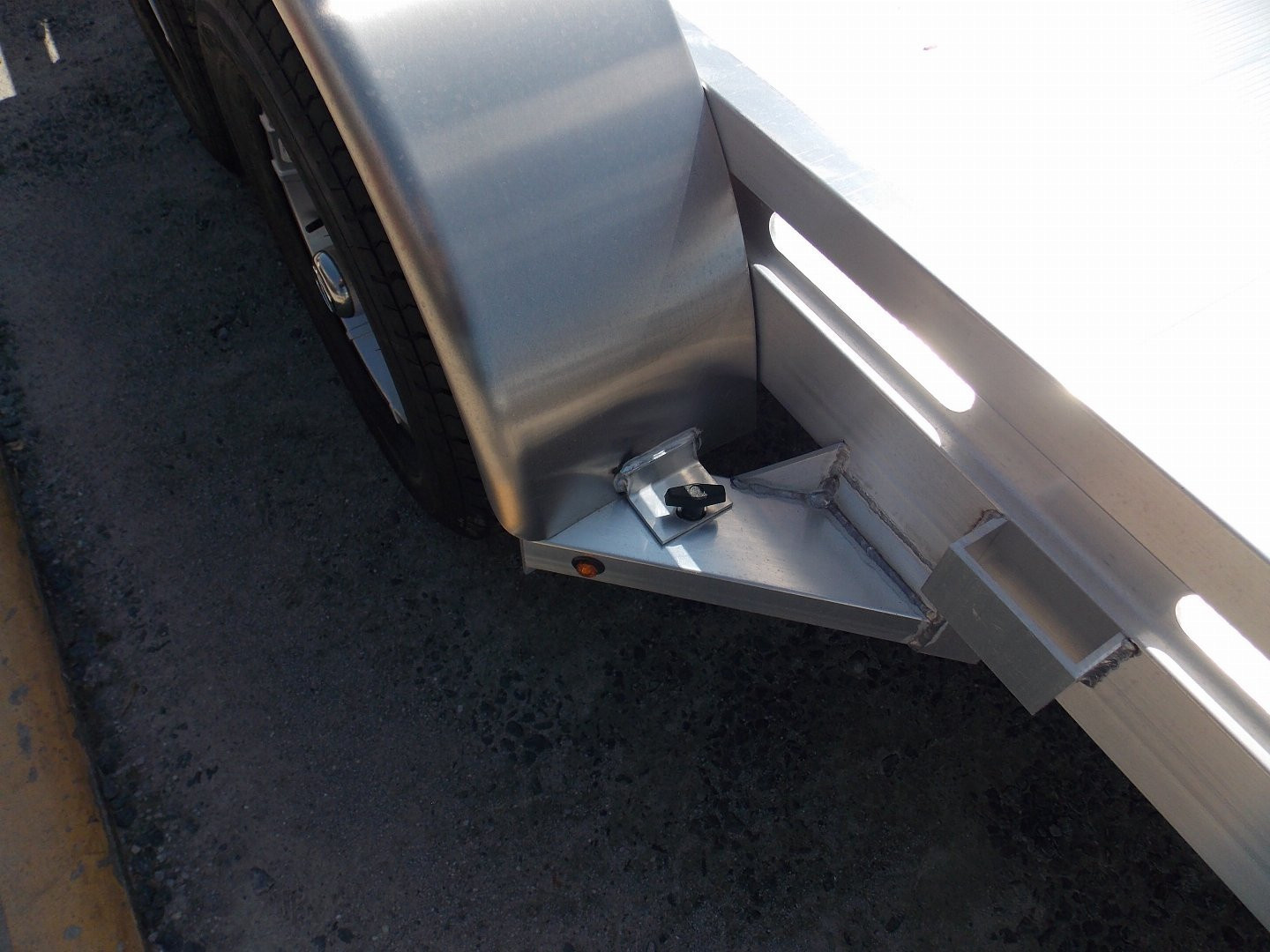 New 2027 Aluma AL 7816TA-EL-R-RTD Utility Trailer