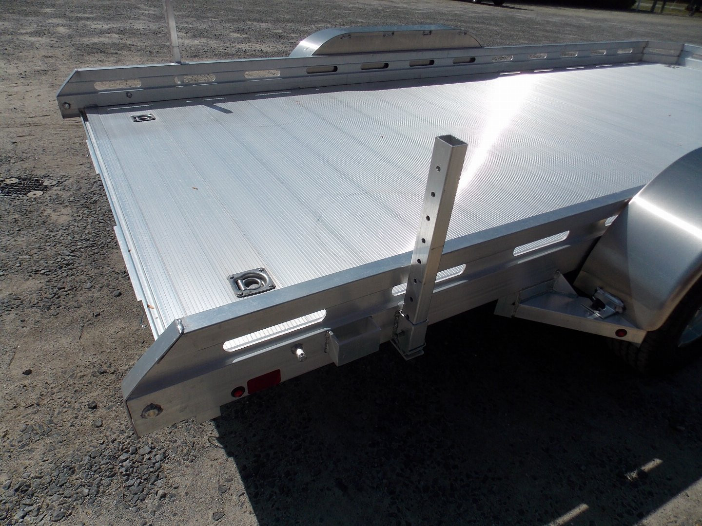 New 2027 Aluma AL 7816TA-EL-R-RTD Utility Trailer