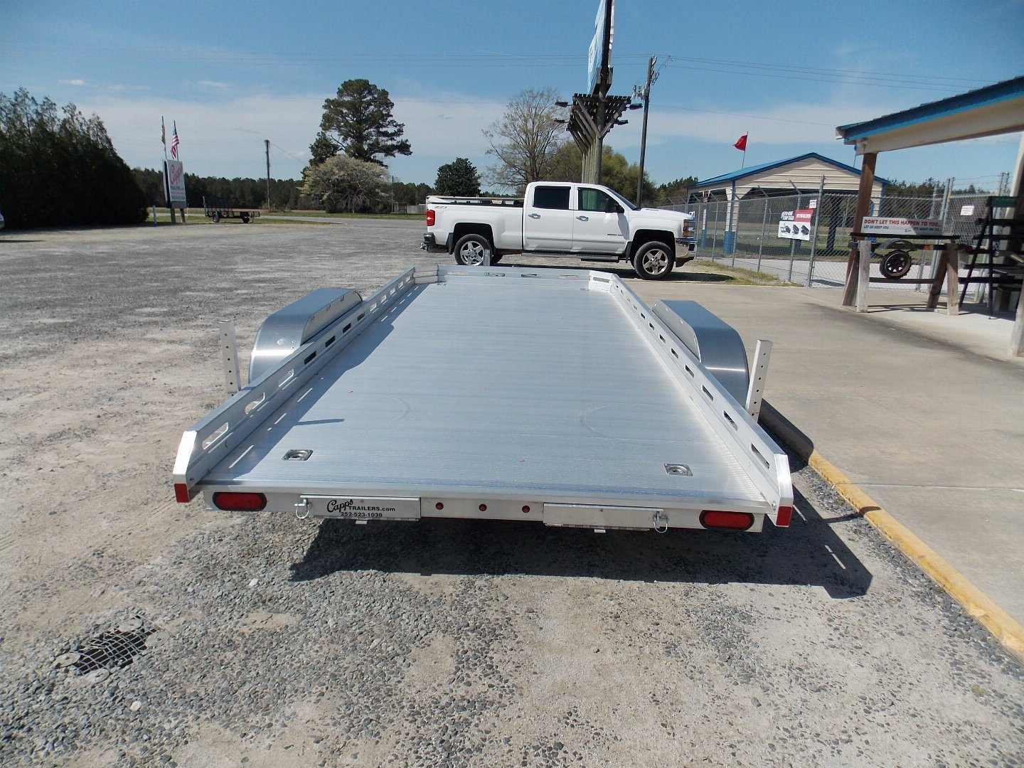 New 2027 Aluma AL 7816TA-EL-R-RTD Utility Trailer