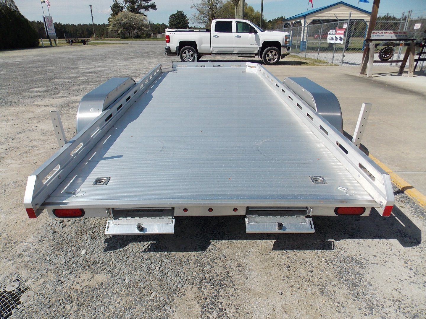 New 2027 Aluma AL 7816TA-EL-R-RTD Utility Trailer