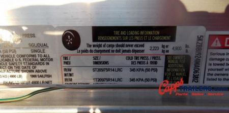 New 2021 Road King RK RKAWAB-19TB1 TOR SS Boat Trailer