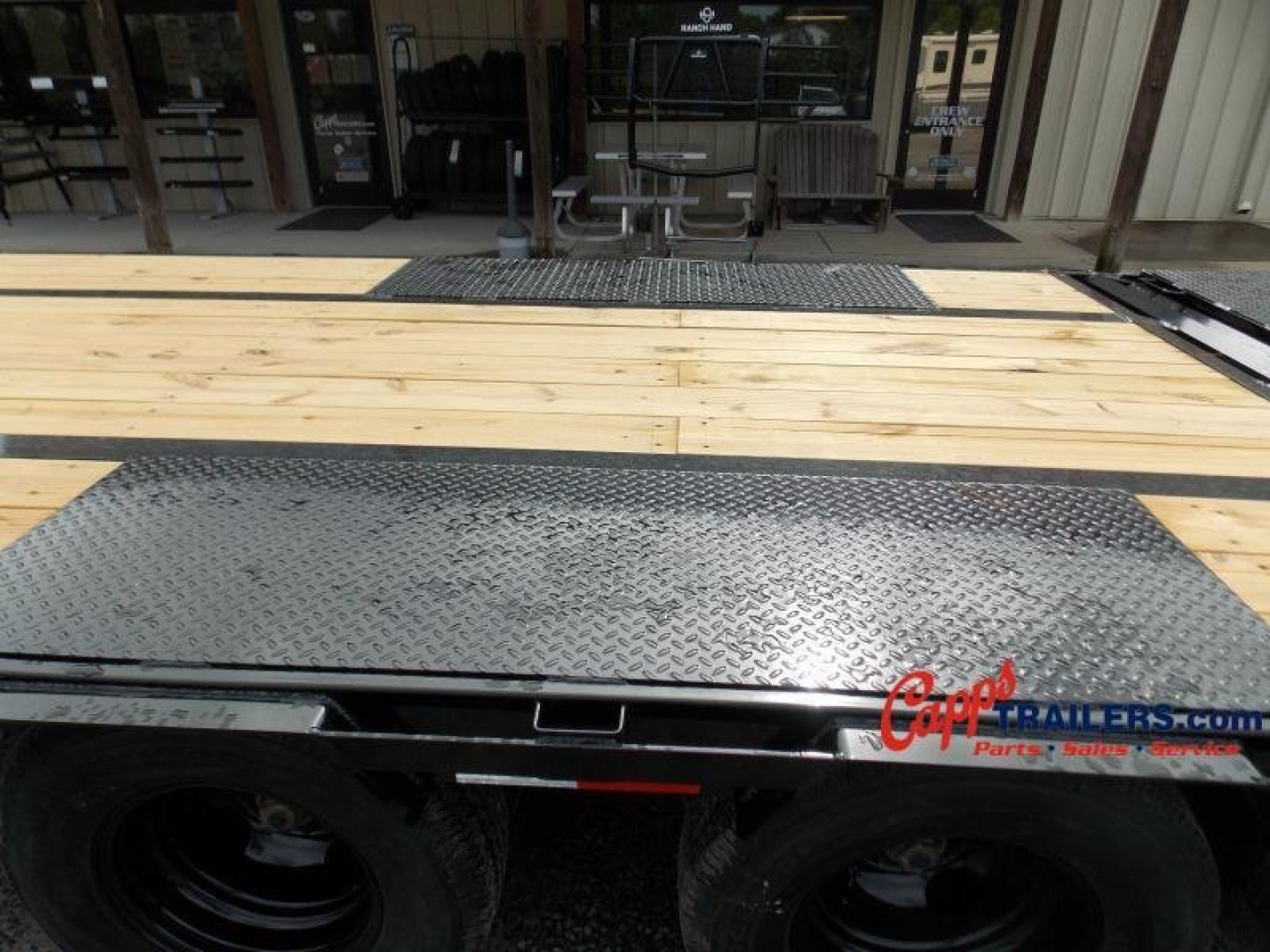New 2021 PJ Trailers PJ LDR28A2BSWKO DECKOVER TRAILER