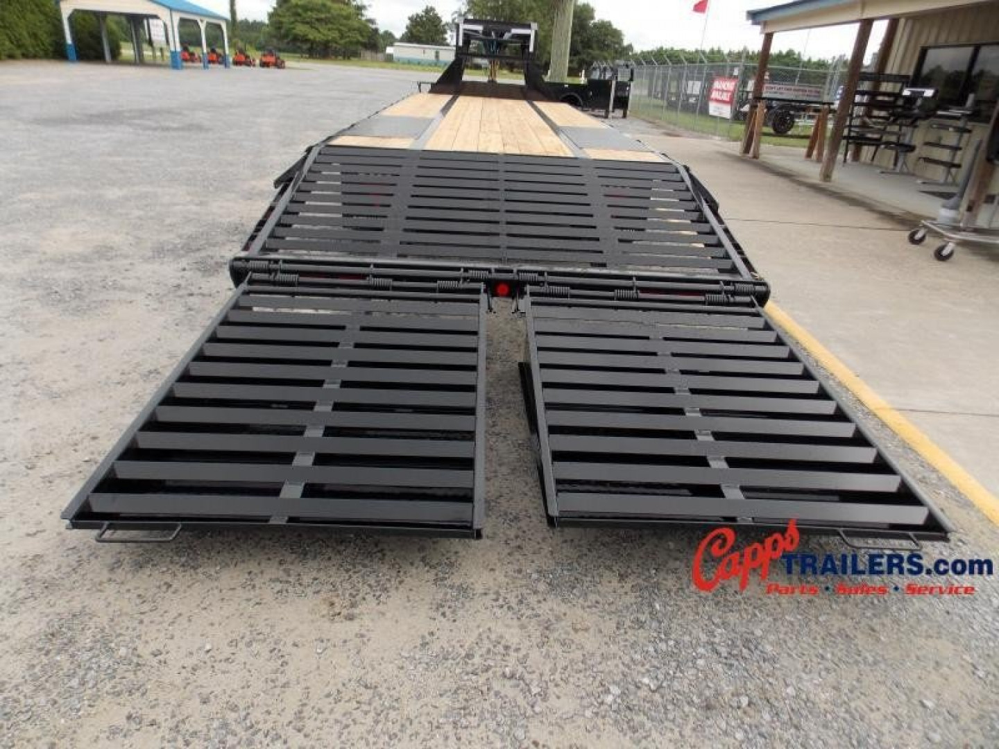 New 2021 PJ Trailers PJ LDR28A2BSWKO DECKOVER TRAILER