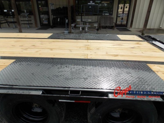 New 2021 PJ Trailers PJ LDR28A2BSWKO DECKOVER TRAILER
