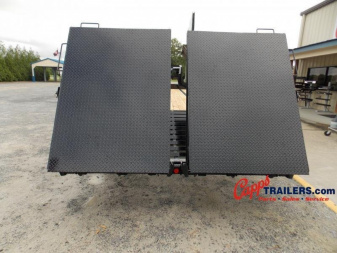 New 2021 PJ Trailers PJ LDR28A2BSWKO DECKOVER TRAILER