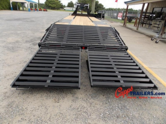 New 2021 PJ Trailers PJ LDR28A2BSWKO DECKOVER TRAILER