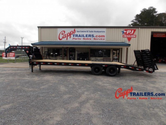 New 2021 PJ Trailers PJ LDR28A2BSWKO DECKOVER TRAILER
