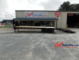New 2021 PJ Trailers PJ LDR28A2BSWKO DECKOVER TRAILER