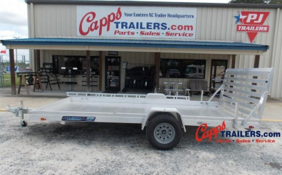New 2023 Aluma AL 7814ESA-S-TG Utility Trailer