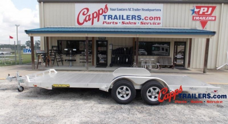 New 2025 ALUMA AL 8218TA-EL-R-RTD Car Hauler / EQUIPMENT TRAILER