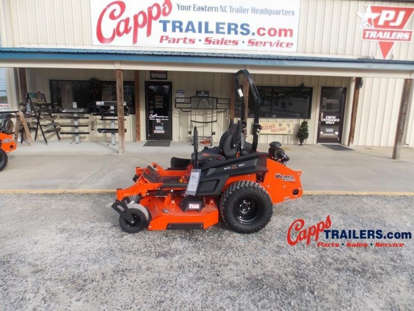 New 2023 Bad Boy Outlaw Rebel BRB61FX850 Lawn