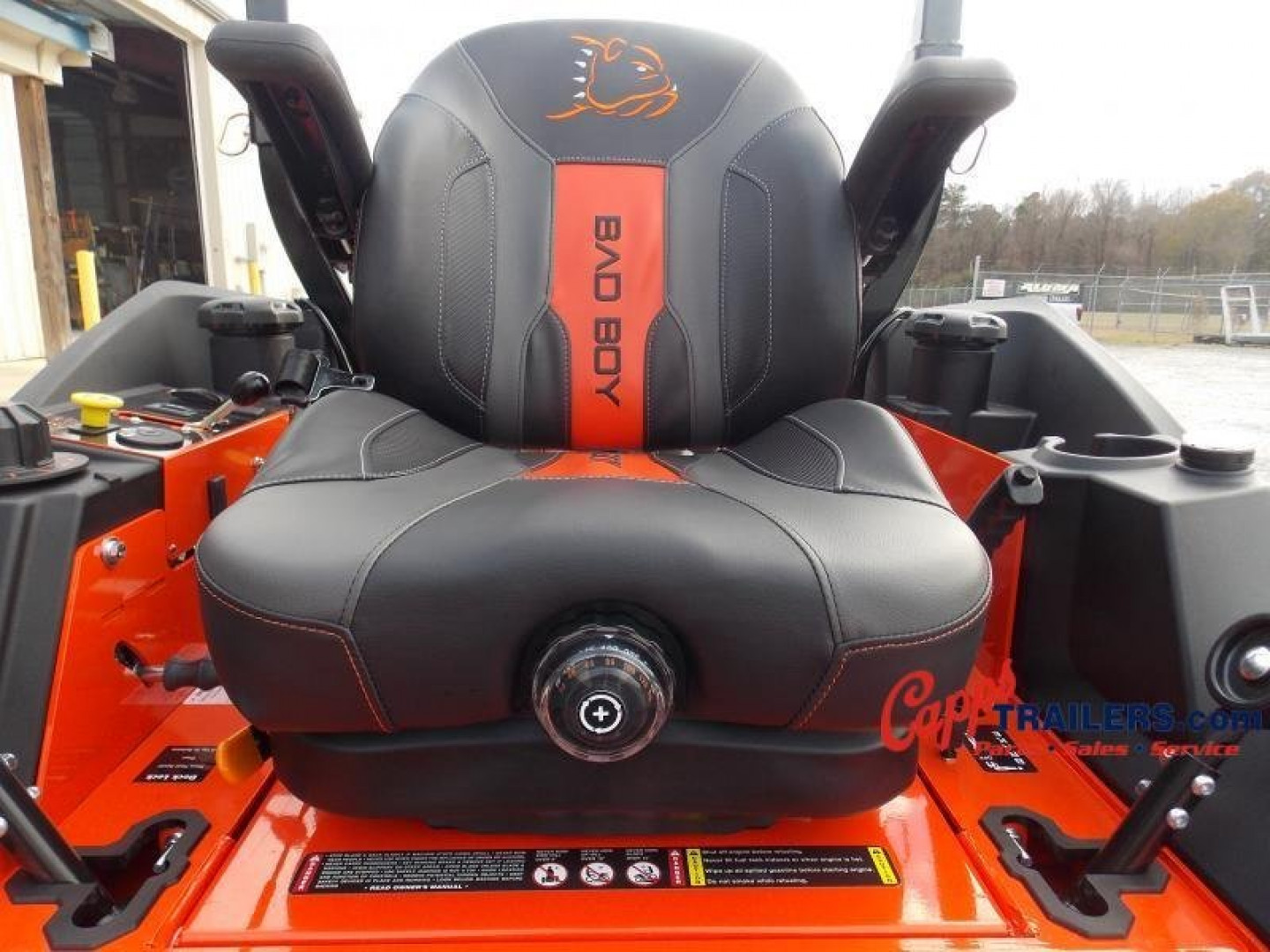 New 2023 Bad Boy Outlaw Rebel BRB61FX850 Lawn