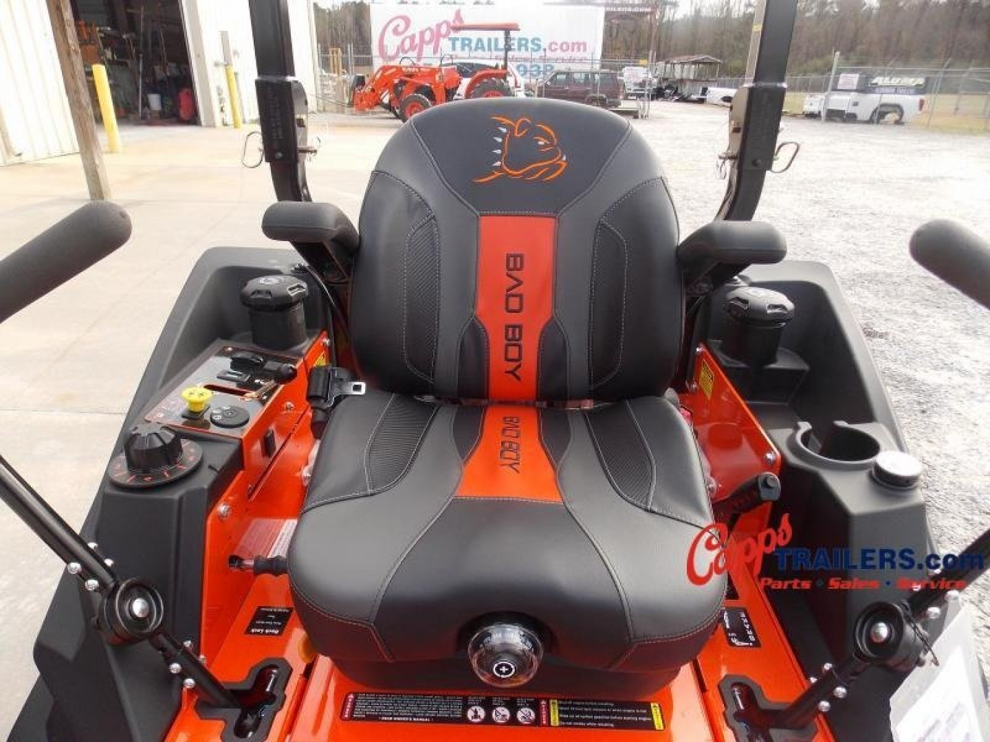 New 2023 Bad Boy Outlaw Rebel BRB61FX850 Lawn